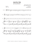 Just As I Am (with "Jesus Paid It All") (French Horn solo and Piano) mini preview