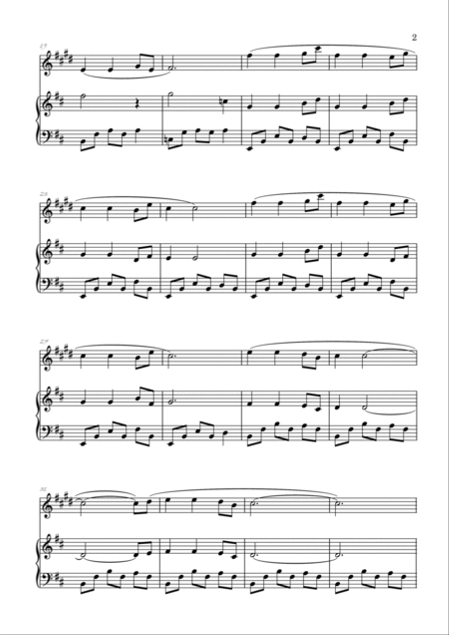 The Quiet Room Clarinet Solo scores gallery preview page 3