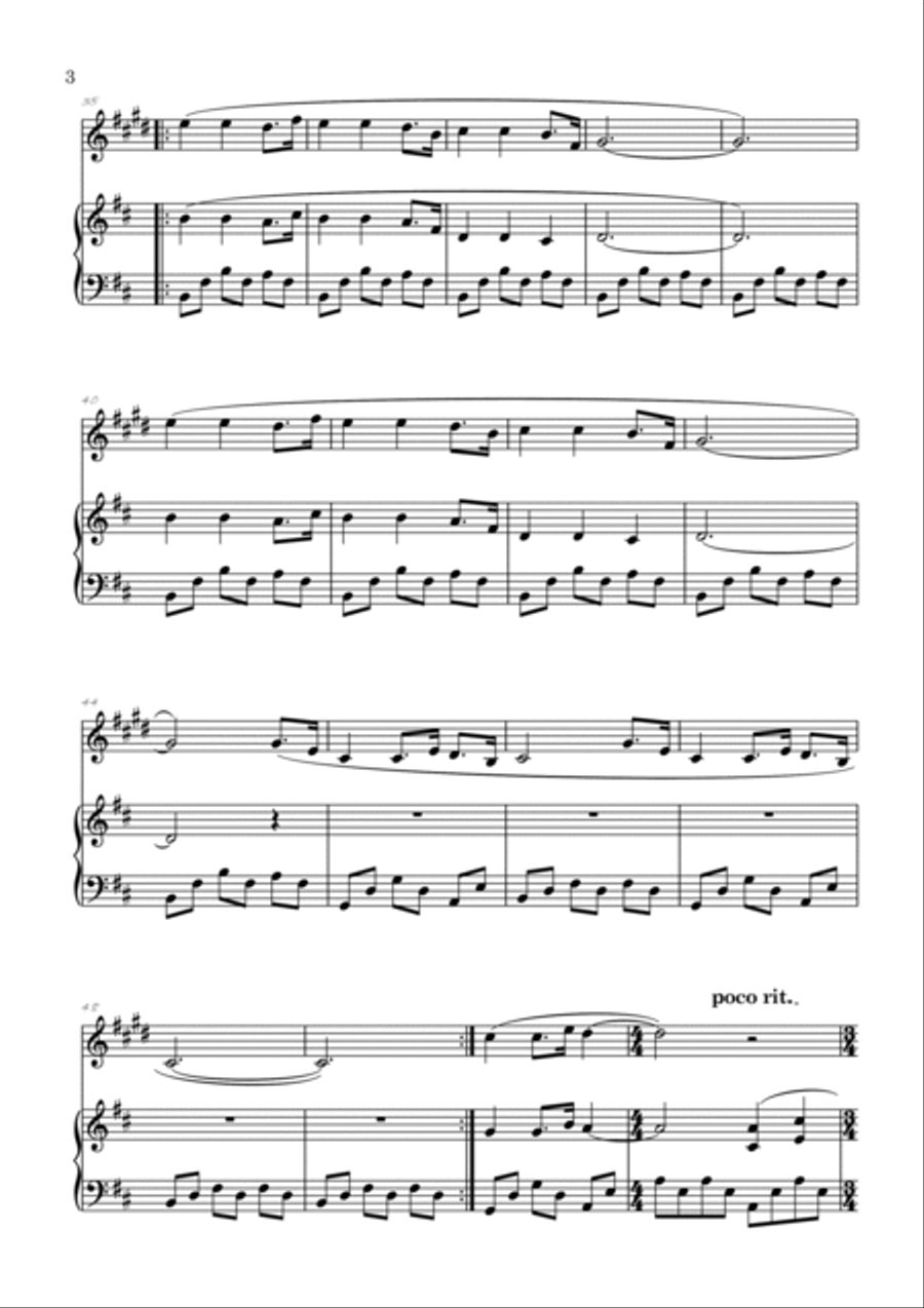 The Quiet Room Clarinet Solo scores gallery preview page 4