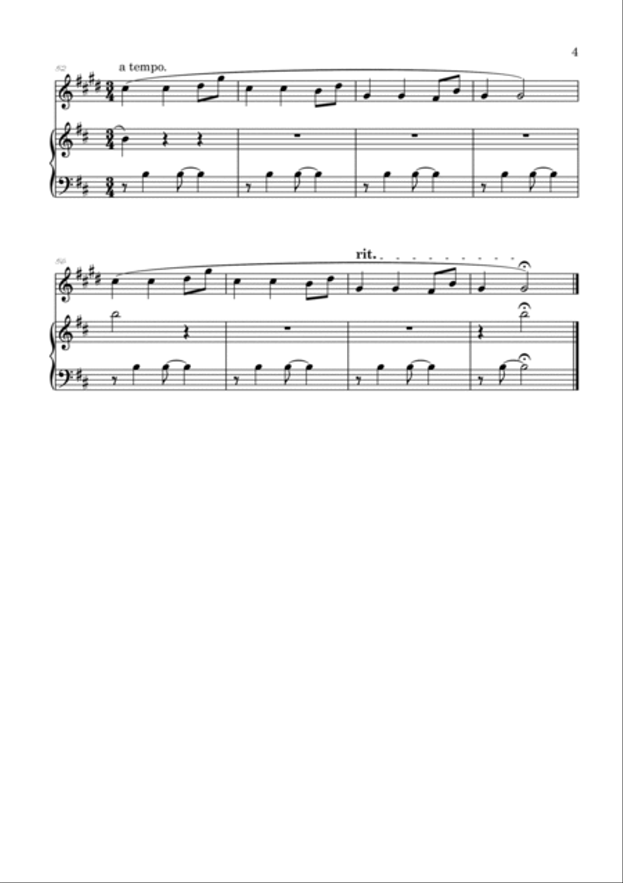 The Quiet Room Clarinet Solo scores gallery preview page 5