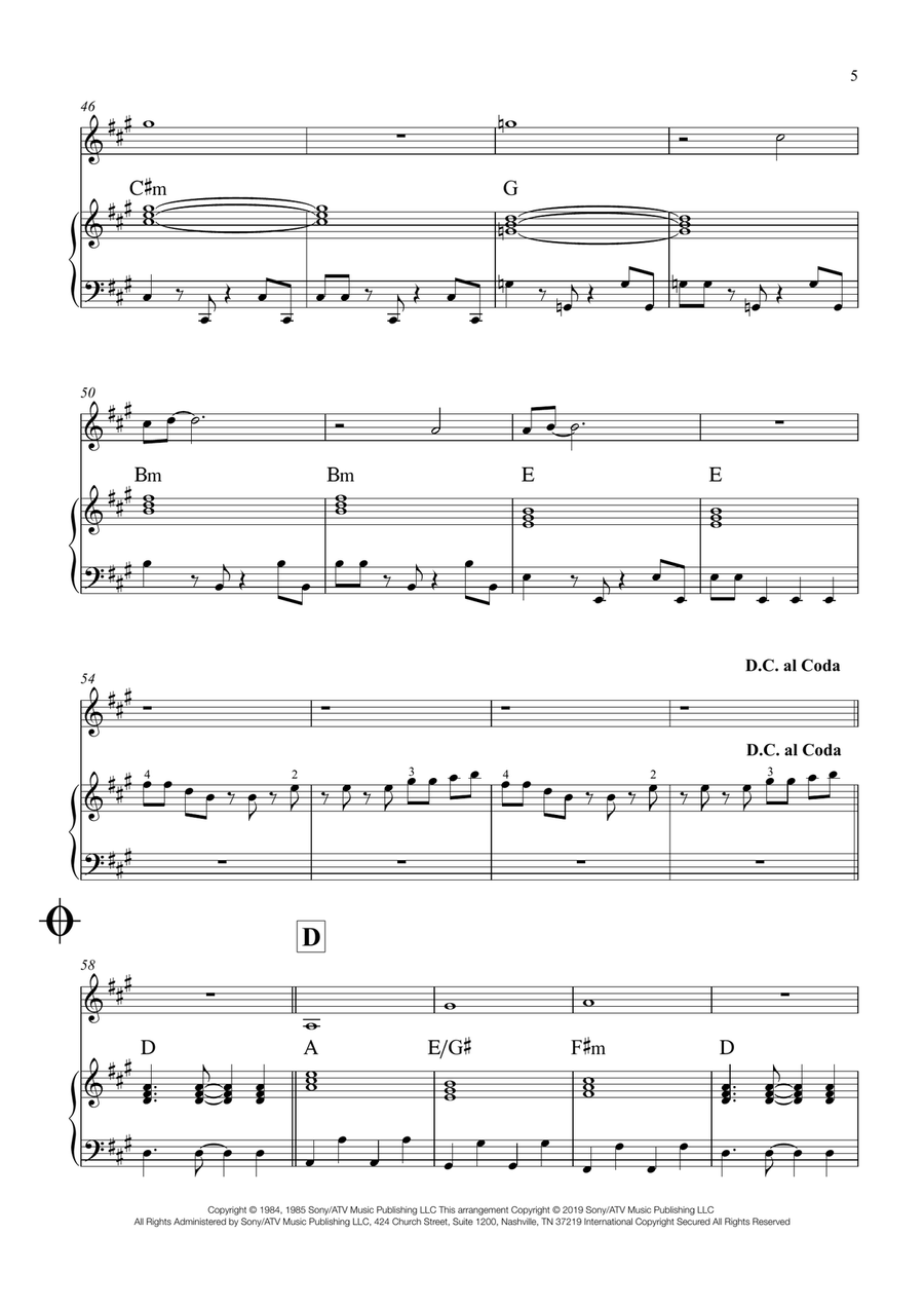 Take On Me Violin Solo scores gallery preview page 5