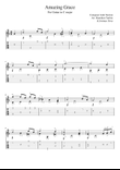 Amazing grace in C major