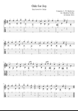 Ode for Joy easy lesson