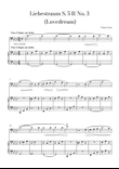 Liszt - Liebestraum for Cello and Easy Piano duo