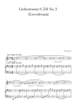 Liszt - Liebestraum for Violin and Easy Piano duo