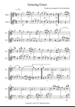 Amazing Grace for Flute Duet