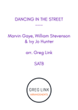 Dancing In The Street