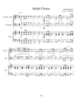 Bridal Chorus (Here Comes the Bride) for Trumpet and Trombone Duet with Piano Accompaniment