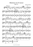 Moderato in C# minor