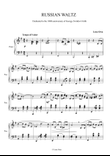 Russian Waltz for piano mini preview