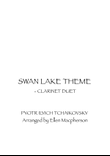 TCHAIKOVSKY SWAN LAKE THEME - CLARINET DUET