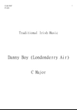Danny Boy (Londonderry Air) Easy Clarinet and Piano duet in C major.