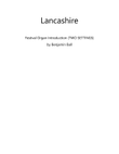 Lancashire (hymn introduction, two settings)