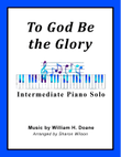 To God Be the Glory