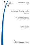 Heine und Goethe Lieder