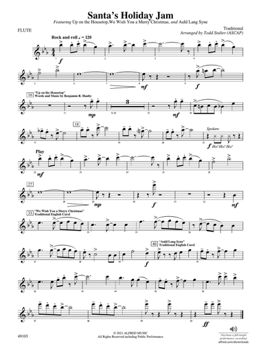Santa's Holiday Jam: Flute