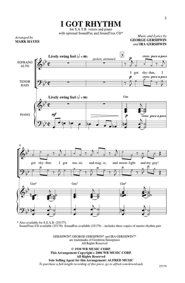 I Got Rhythm