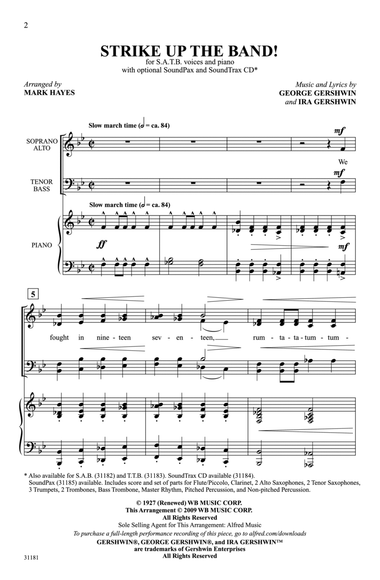 Strike Up the Band!