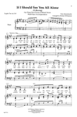 If I Should See You All Alone mini preview