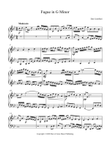 Fugue in G Minor