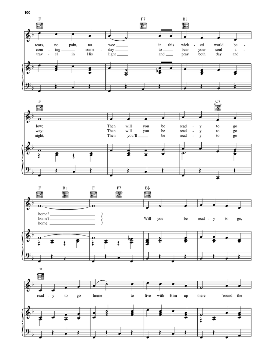 Ready To Go Home Ready To Go Home Piano, Vocal, Guitar scores gallery preview page 2