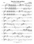Duet for Cello and Bass mini preview