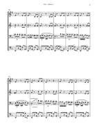 Habanera from Carmen for Brass Quartet Brass Quartet scores gallery preview page 5