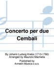 Concerto per due Cembali