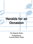 Heralds for an Occasion