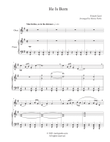 He Is Born (Oboe-Piano)