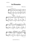 Ballet music for Pirouettes sheet music