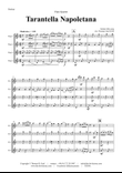 Tarantella Napoletana - Italian Folk Song - Flute Quartet