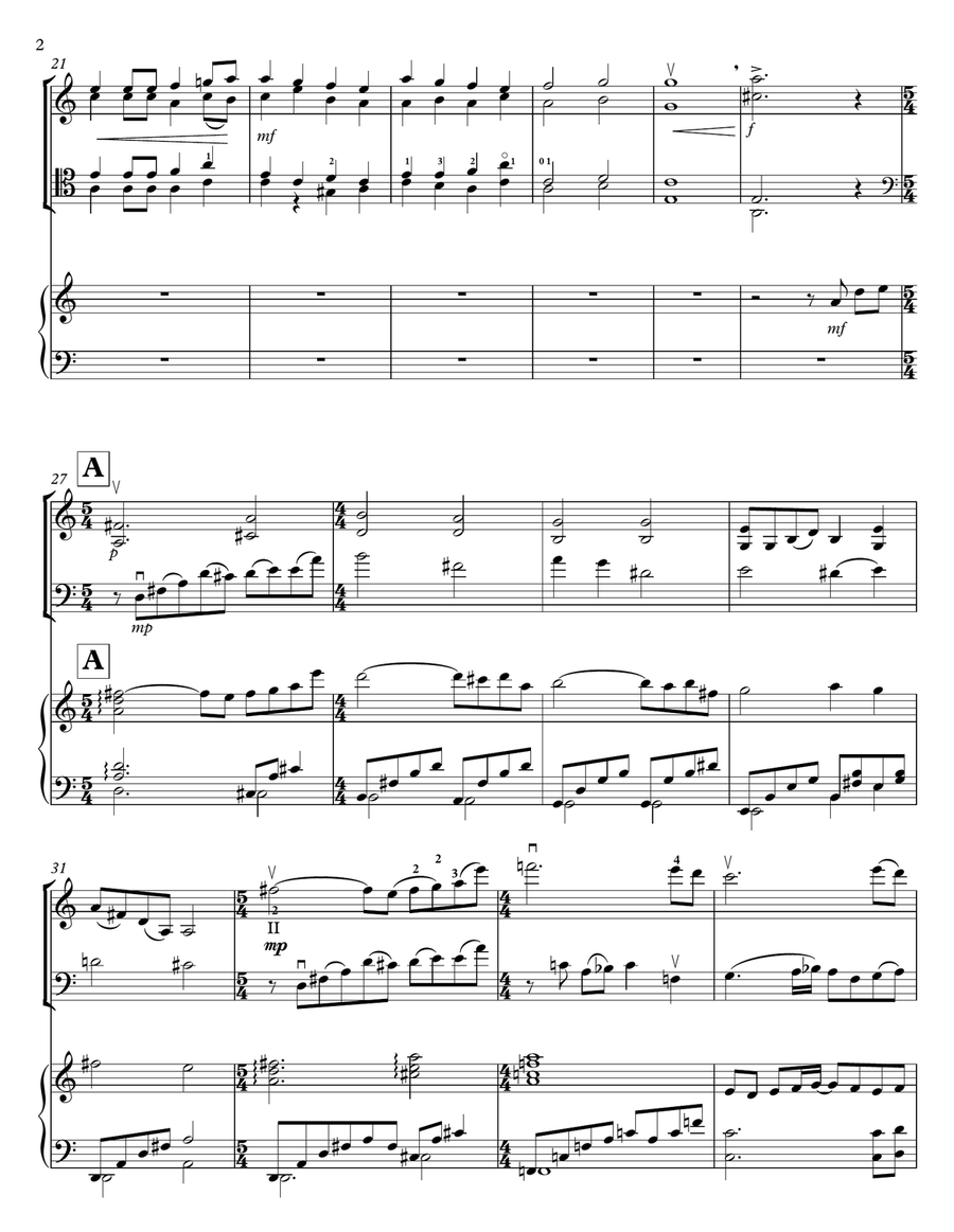 The Mission The Mission Piano Trio scores gallery preview page 3