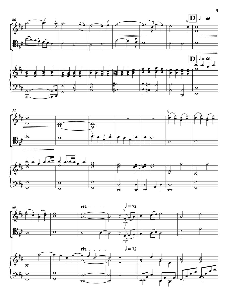 The Mission The Mission Piano Trio scores gallery preview page 6