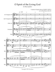O Spirit of the Living God for Brass Quintet