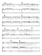 Runaway Piano, Vocal, Guitar scores gallery preview page 3