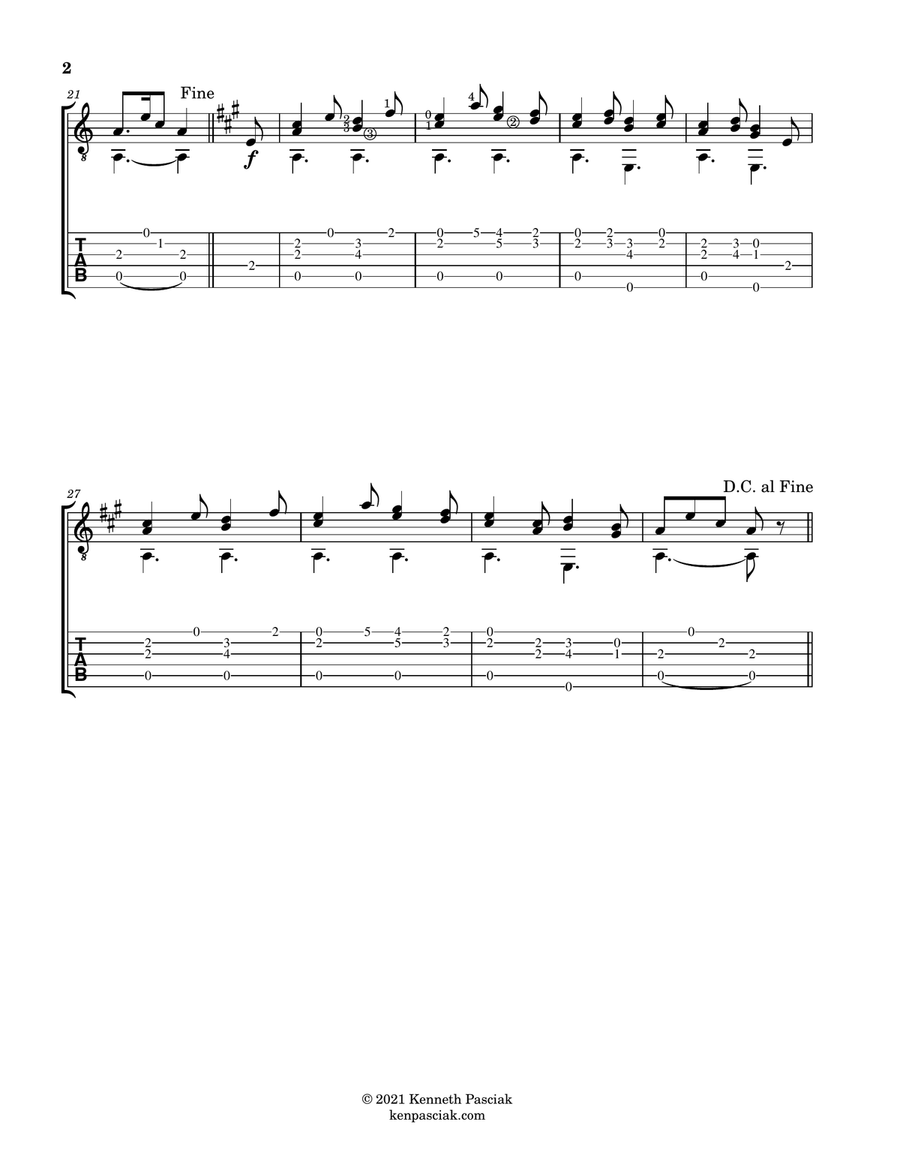 Selected Works by Matteo Carcassi (for Solo Guitar) Chamber Music scores gallery preview page 4