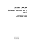 Solo de Concours no. 5, Opus 45
