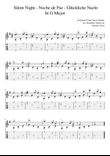 Silent Night in G major