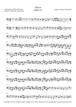 odeon music, Brazilian tango by Ernesto Nazareth, for electric bass.