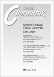 Three Songs. Vocal transcriptions by Clytus Gottwald