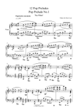 Steve Law 12 Pop Preludes for piano 2013 revised 2025