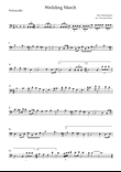 Wedding March (Felix Mendelssohn) for Cello Solo mini preview