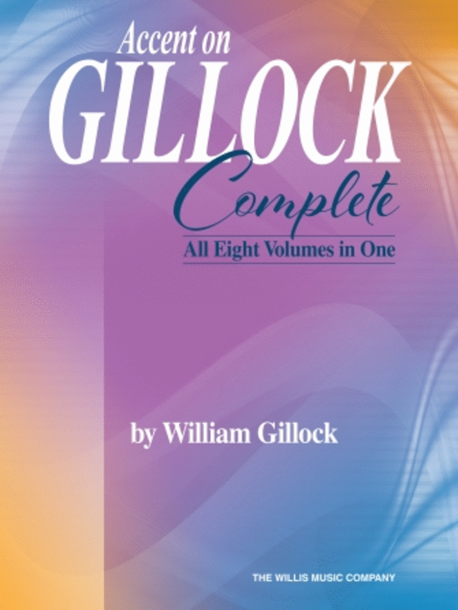 Accent on Gillock Complete Easy Piano scores gallery preview page 1