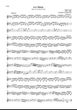 Giulio Caccini Ave Maria arranged for violin and viola by Szczepan Pytel