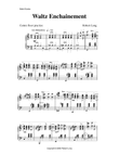 Waltz Enchainement Piano Sheet Music