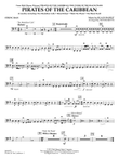 Pirates of the Caribbean (Medley) (arr. Ted Ricketts) - String Bass