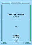 Double Concerto in e minor,Op.88,for Violin,Viola and Orchestra mini preview
