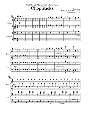 ChopSticks (Piano Duet)