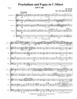 Praeludium and Fugue in C-Minor - BWV 546